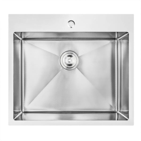 #anyanです Golden Vantage HEX 25 in. Drop-in Single Bowl Stainless