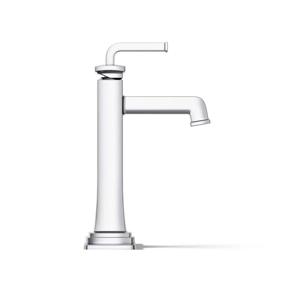 Riff Tall Polished Chrome Traditional Vessel Bathroom Faucet 1.2 GPM