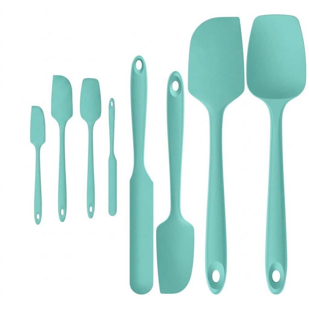 Aqua Sky Silicone Heat Resistant Spatula Set for Baking and Cooking, Nonstick Flexible Kitchen Scraper, Set of 4 price history on PriceWatchPro