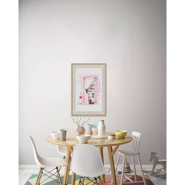 Unbranded 24 in. H x 16 in. W "Shoe Closet" by Marmont Hill Framed Printed Wall Art