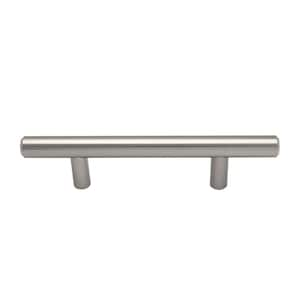 Carli 3 in. (76 mm) Brushed Nickel Cabinet Drawer Pull Handle