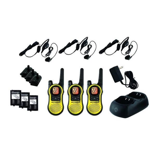 MOTOROLA 2 Way Radio MH230 - Triple Pack-DISCONTINUED