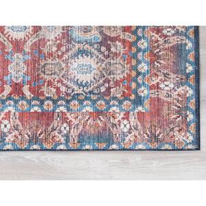 Boho Patio Collection Multi 2'3" x 7'6" Residential Indoor-Outdoor Runner