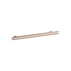Purist 7 in. (178 mm) Center-to-Center Vibrant Rose Gold Drawer Bar Pull