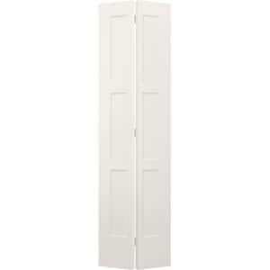 24 in. x 96 in. 3 Panel Birkdale Primed Smooth Hollow Core Molded Composite Interior Closet Bi-fold Door