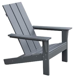 Adirondack Chair, All-Weather Resistant Outdoor Patio Chairs, HDPE Frame Primary Finish Firepit Chairs, Pre-Assembled
