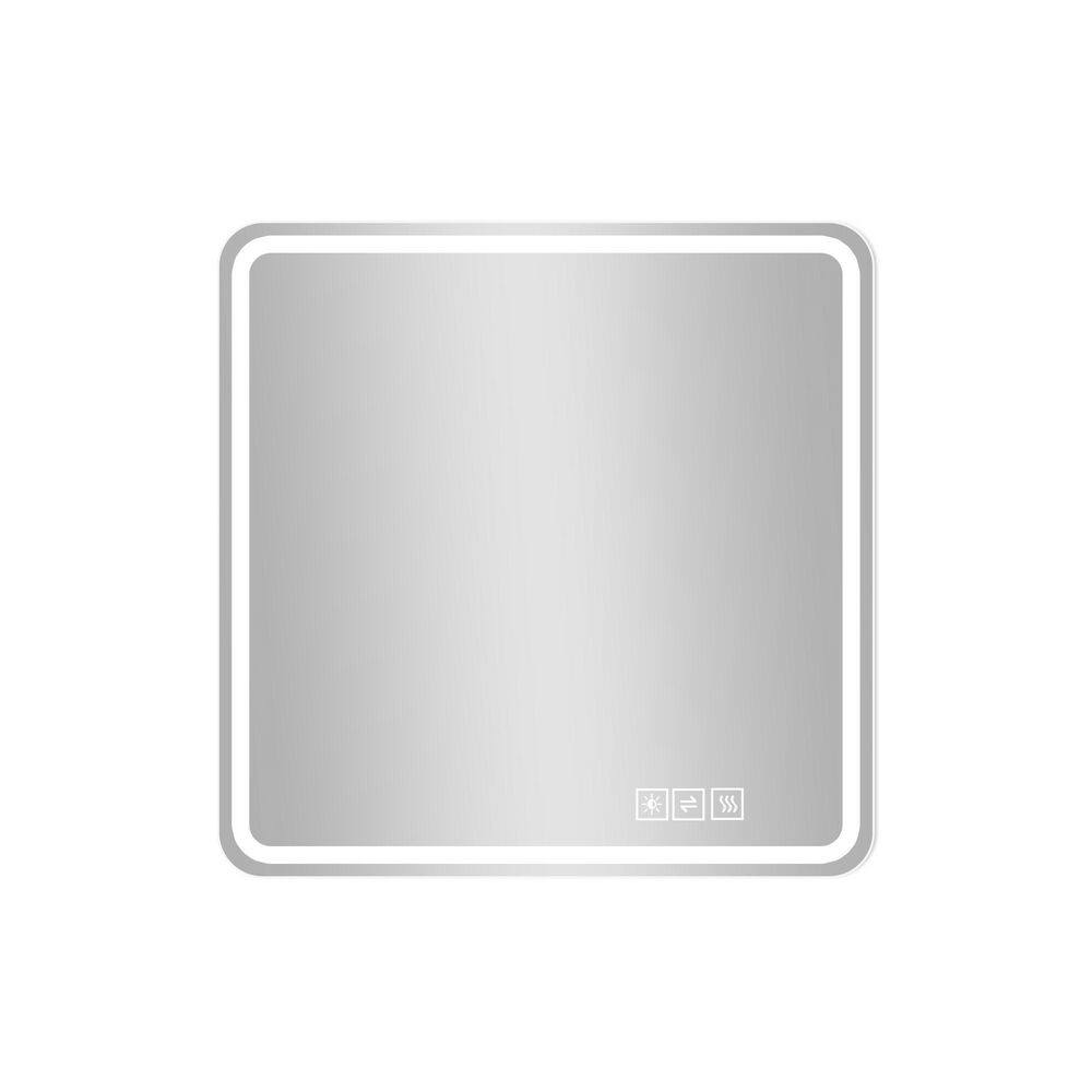 36 in. W x 36 in. H Square Frameless LED Light Wall Mirror Anti-Fog Bathroom Vanity Mirror in Tempered Explosion-Proof price history on PriceWatchPro