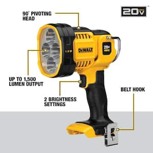 20V MAX Cordless LED Jobsite Spotlight