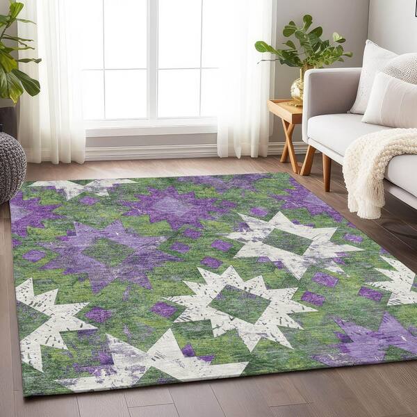 Addison Rugs Chantille Machine Washable Indoor/Outdoor Abstract ACN1879 ...