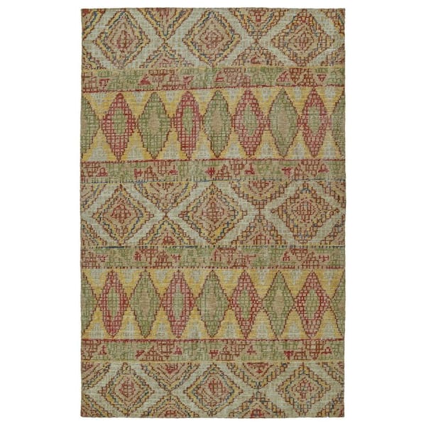 Kaleen Relic Multi 9 ft. x 12 ft. Area Rug