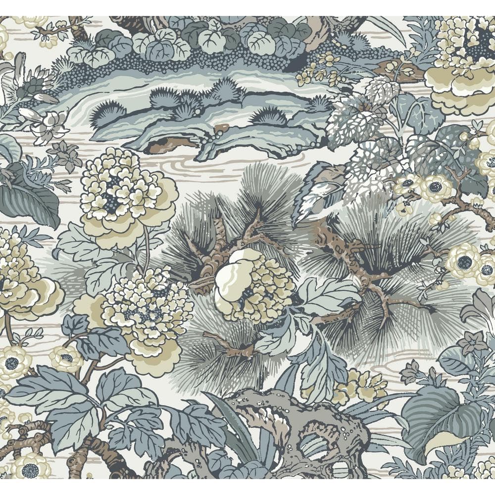 SY5055 Gris-Rétro Portefeuille avec impression fleur design