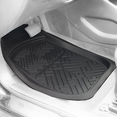 4-Piece ClimaProof™ Deep Dish Trimmable Car Floor Mats - Universal Fit for Cars, SUVs, Vans and Trucks - Full Set