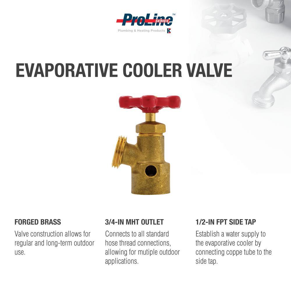 Buy 3/4 in. Brass Evaporative Cooler Valve Online at Lowest Price in