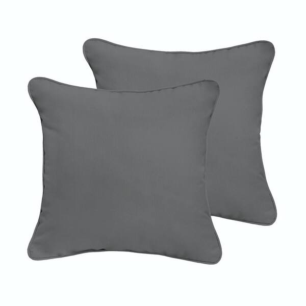 gray outdoor throw pillows