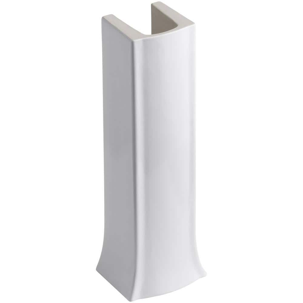 KOHLER Archer Vitreous China Pedestal in White K23570 The Home Depot