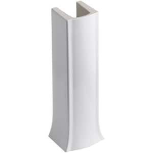 Archer Vitreous China Pedestal in White