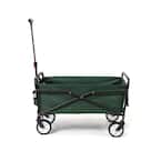 150 lbs. Capacity Heavy-Duty Compact Folding Outdoor Utility Cart in Green