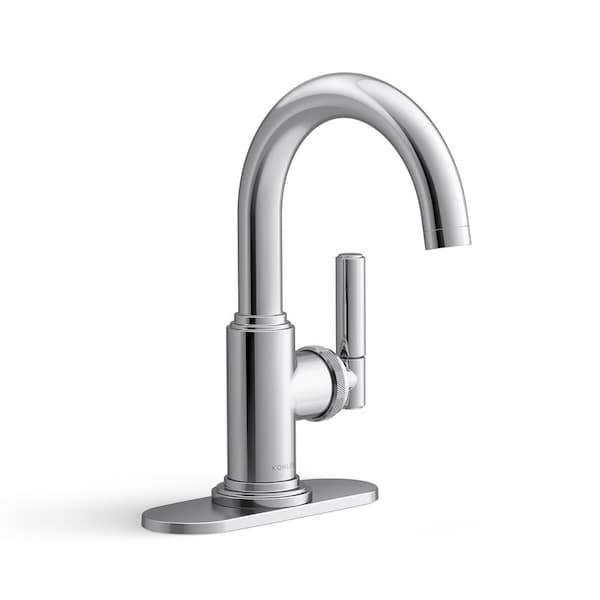 KOHLER Torrington Single Handle Single Hole Bathroom Faucet in Polished Chrome