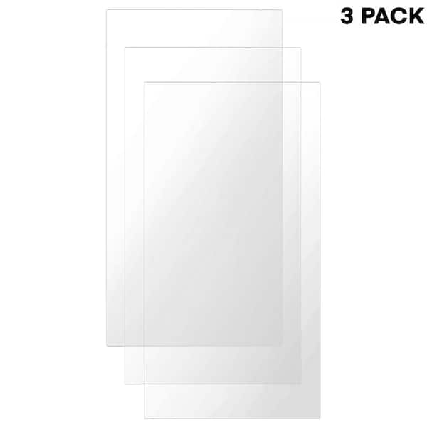 8 Pack Square and Round Laser Engraving Blanks for Acrylic Light