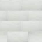 Anastasia White 12 in. x 24 in. Matte Porcelain Floor and Wall Tile (16 sq. ft./Case)