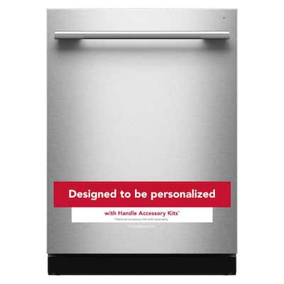 24 in. Top Control Built-In Tall Tub Dishwasher in PrintShield Stainless with 360 MaxJets Third Rack and ProDry System
