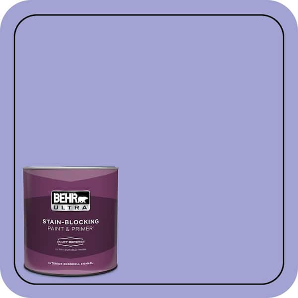BEHR ULTRA 1 qt. #P550-4 Water Hyacinth Extra Durable Eggshell Enamel Interior Paint & Primer