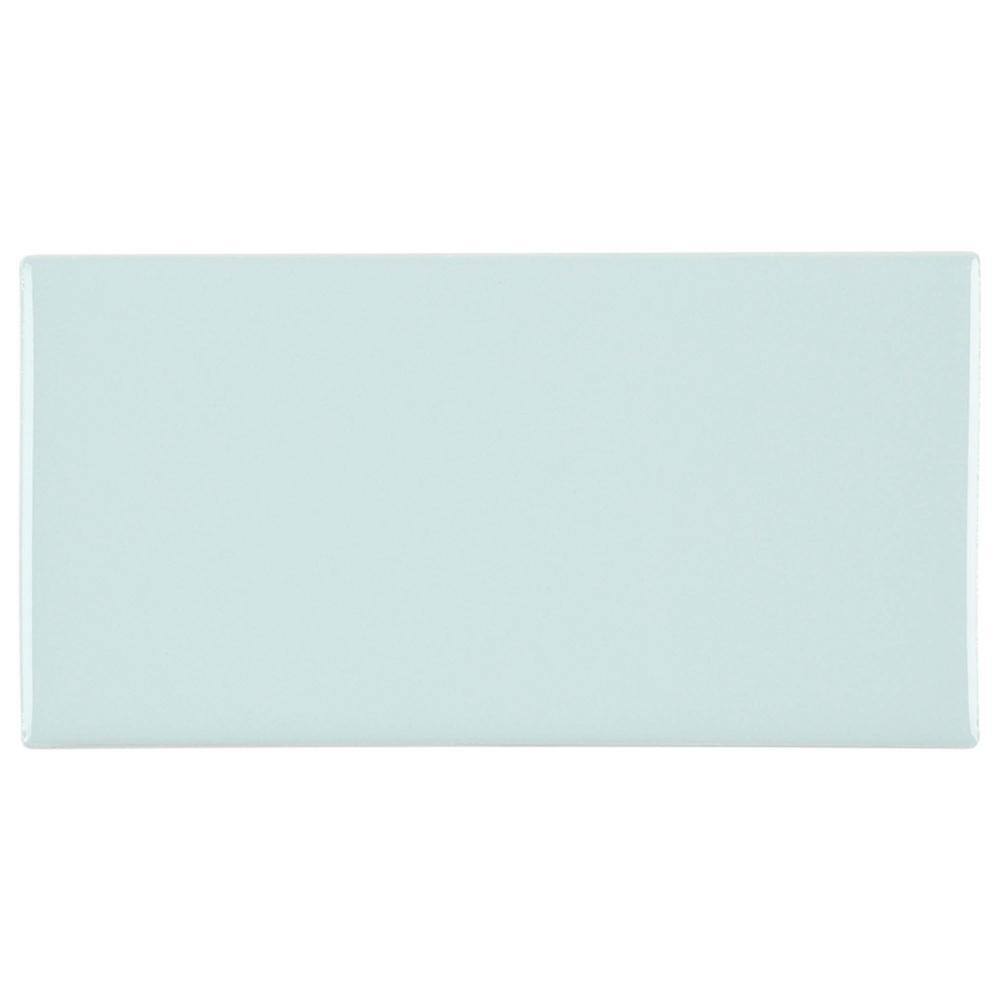 Restore Cool Mint 3 in. x 6 in. Glazed Ceramic Sample Tile price history on PriceWatchPro