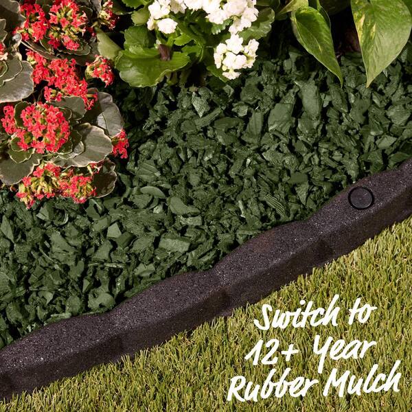 Vigoro 75 cu. ft. Green Recycled Rubber Mulch (50 Bags) GN15GR50