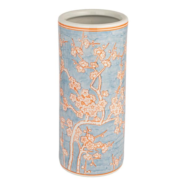 Lilia Blue Ceramic Umbrella Stand