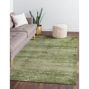 Del Mar Lucille Green 5' 0 x 8' 0 Area Rug