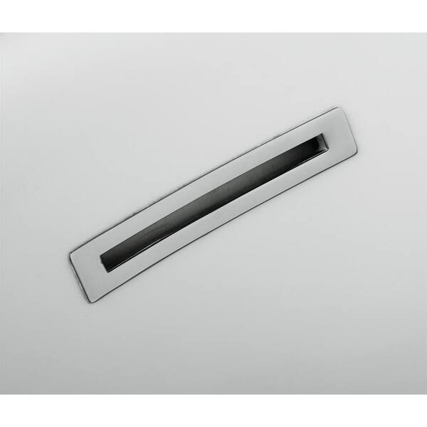 ARIEL - 67 in. Acrylic Right Drain Oval Flat Bottom Freestanding Bathtub in White