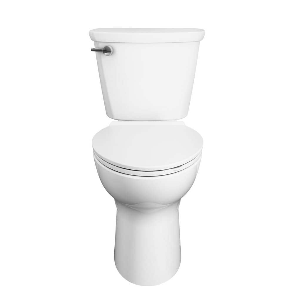 White Elongated Two-Piece High Efficiency Toilet
