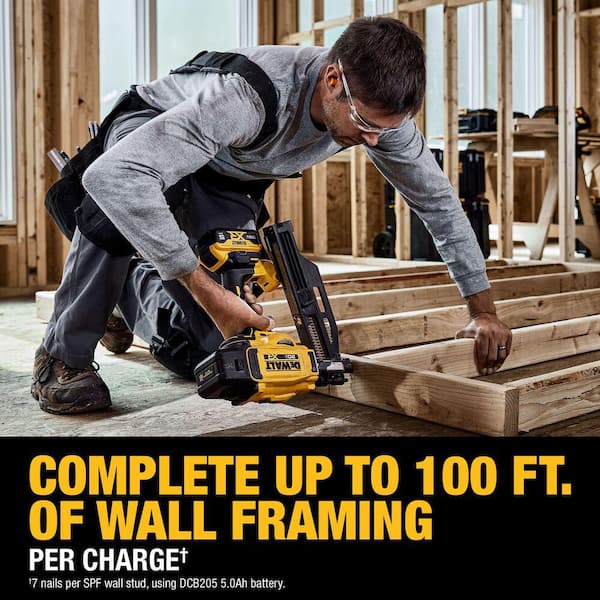 DEWALT 20-Volt 21° Cordless Framing Nailer (Tool-Only)