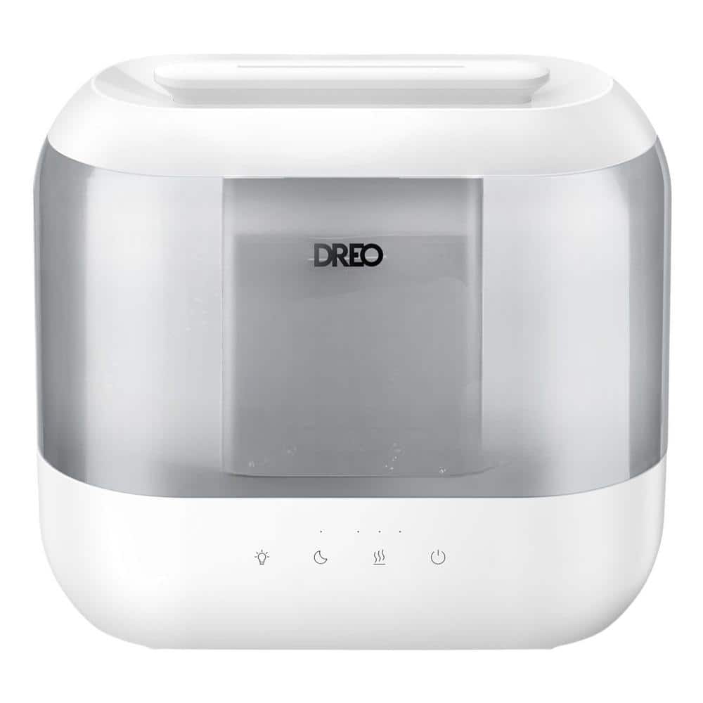 1 Gal. Top Fill Cool Mist Humidifier with Oil Diffuser and Nightlight Ultrasonic Humidifiers for Home, Rooms in Gray price history on PriceWatchPro