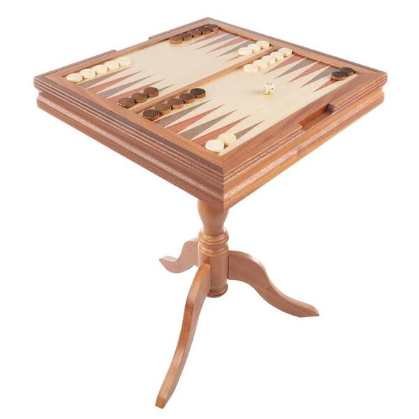 Trademark Games Deluxe Wooden Chess and Backgammon Table Set 80-1808 - The Home Depot Trademark Games Deluxe Wooden Chess and Backgammon Table Set 80-1808 - The Home Depot
