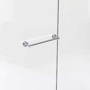 Dottingham Collection 18 in. Shower Door Towel Bar in Polished Chrome