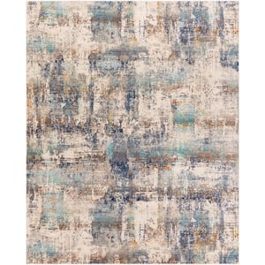 Dublin Taupe Modern 8 ft. x 10 ft. Indoor Area Rug