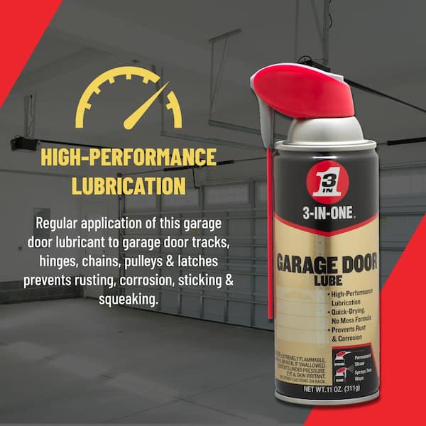 All Things Thrifty Uses 3-IN-ONE Garage Door Lube