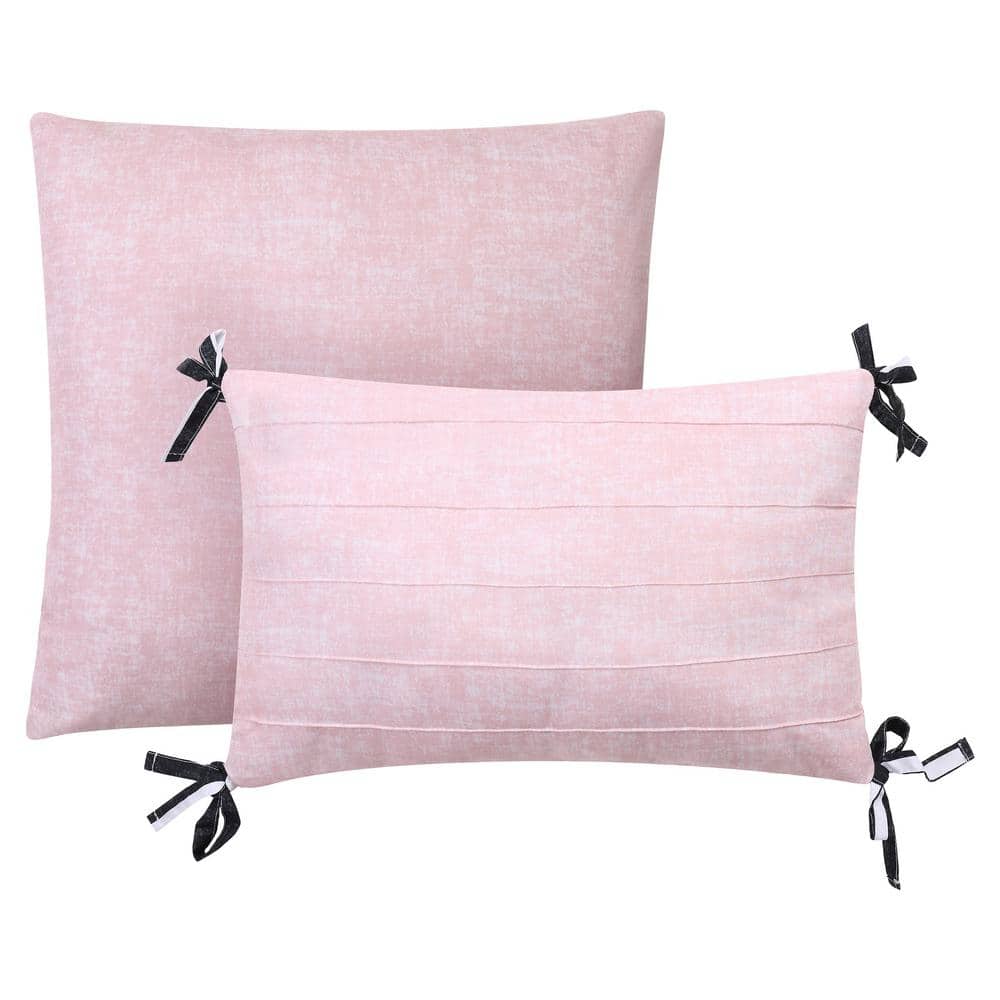 Black and White Striped Full Microfiber Reversible Bedding Set