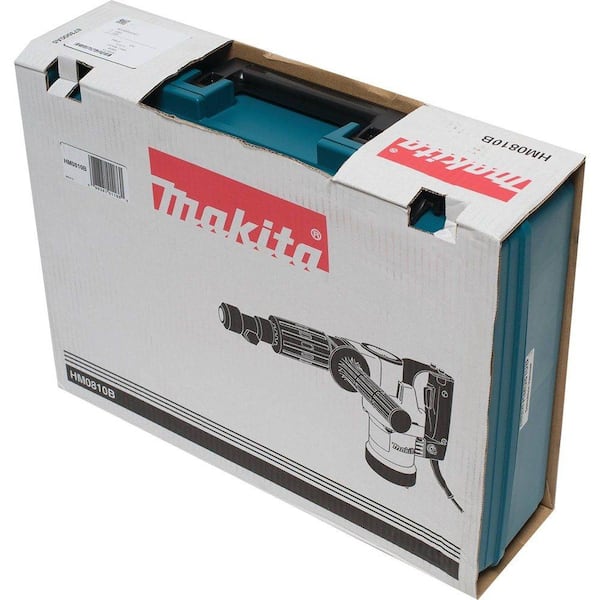 Makita 8.3 Amp 3/4 in. Hex Corded 11 lb. Demolition Hammer Drill with Tool  Case HM0810B The Home Depot