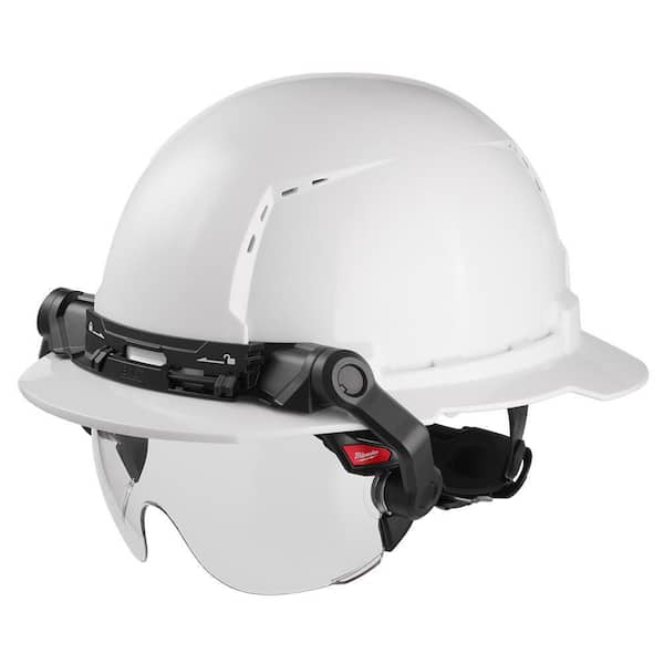 Bolt Clear Eye Visor with (5) WHT Front Brim Vent w/ Bolt CLS C