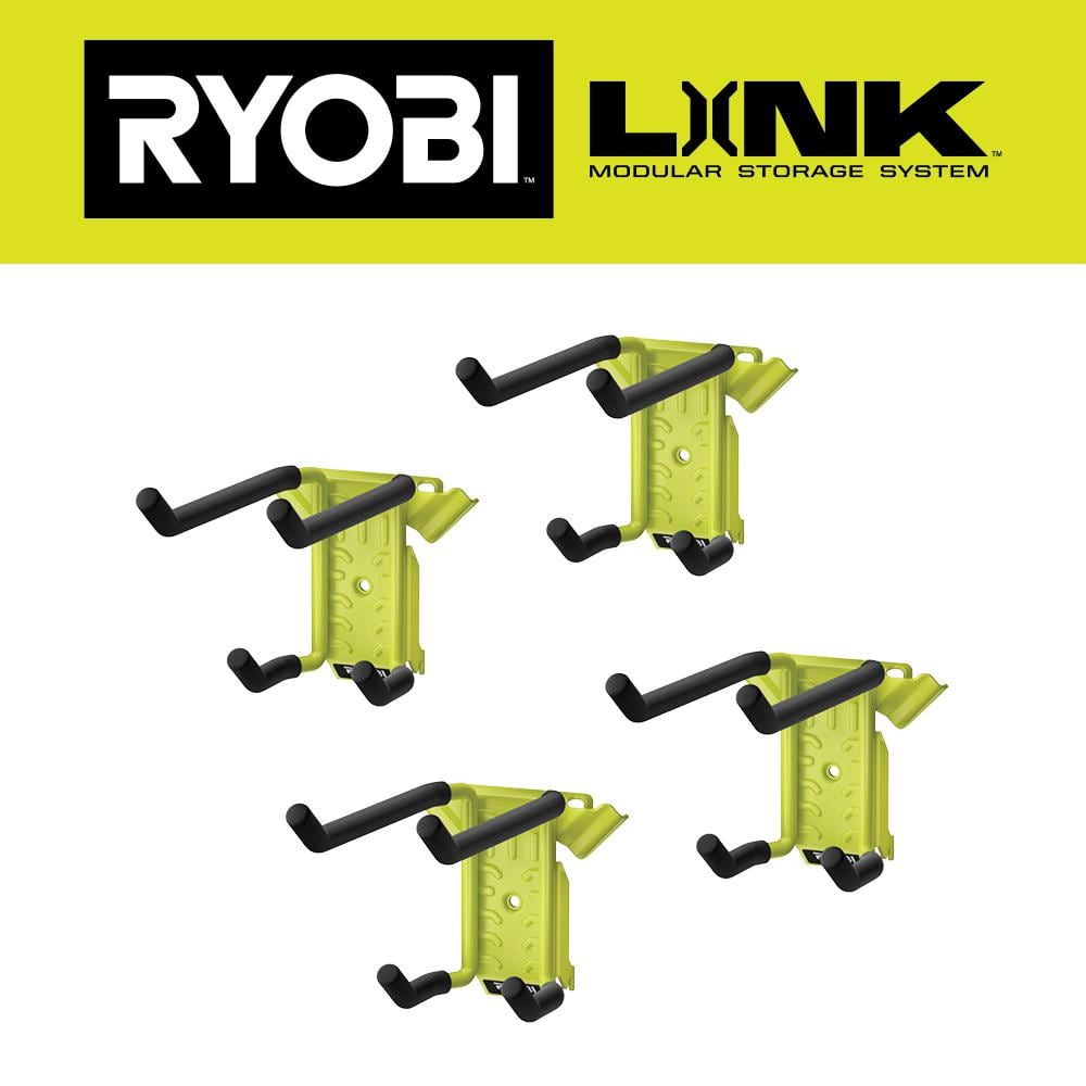 RYOBI LINK Double Hook (4-Pack) STM810-4 - The Home Depot