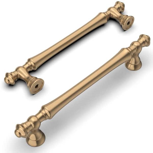 10-Pack 7.8 in. Cabinet Pulls in Champagne Bronze, Traditional Style Kitchen Cabinet Handles for Drawers and Dressers
