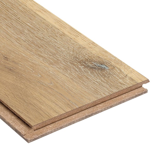 HOMELEGEND Dawn White Oak 3/8 in. T x 7.5 in. W Wire Brushed Engineered Hardwood Flooring (30.9 sqft/case)