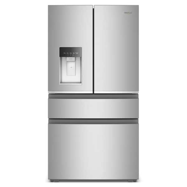 36 in. 22 cu. ft. Counter Depth French Door Refrigerator in Fingerprint-Resistant Stainless Finish with EasyReach Zone