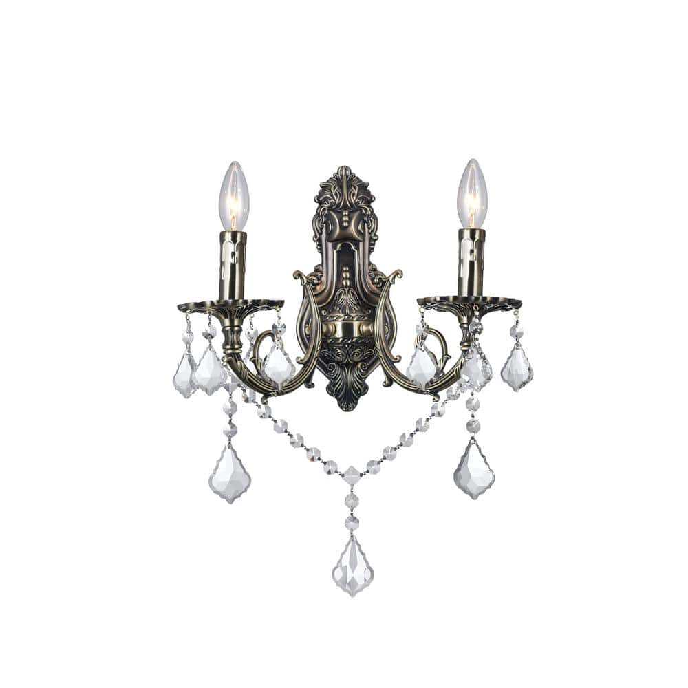 cwi-lighting-brass-2-light-wall-sconce-with-antique-brass-finish