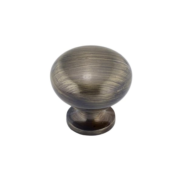 Richelieu Hardware Gatineau Collection 1-1/4 in. (32 mm) Antique English Traditional Cabinet Knob