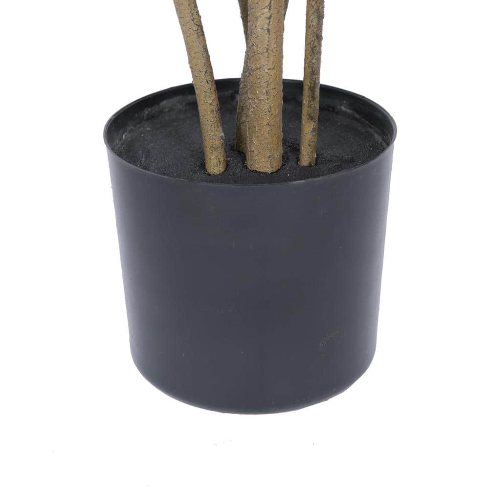 Vickerman 56'' Lifelike Green Potted Cotinus Coggygria Artificial Tree