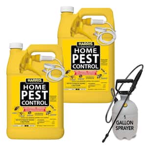 1 Gal. Home Pest Control Insect Killer Spray (2-Pack) and Tank Sprayer Value Pack