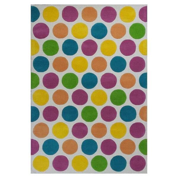 Kas Rugs Circle Play Multi 2 ft. x 3 ft. Area Rug